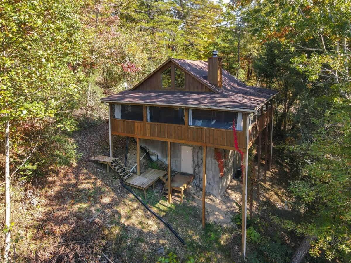 Nice View Fireplace, Hot Tub, Porch Bed, Private Sevierville Εξωτερικό φωτογραφία