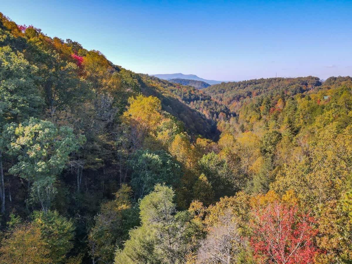 Nice View Fireplace, Hot Tub, Porch Bed, Private Sevierville Εξωτερικό φωτογραφία